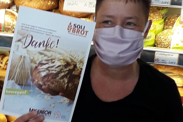 Solibrotaktion - KDFB Dettingen und Bäckerei Fischbach in Dettingen